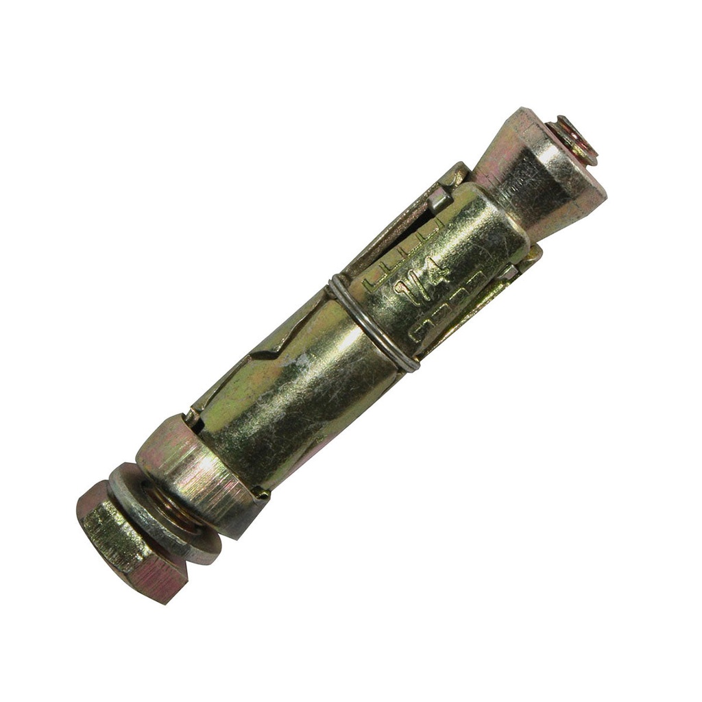 RAW PLUGS METALICO No. RH-02 C/TORNILLOS 1/4x2 CONINCA CONINCA