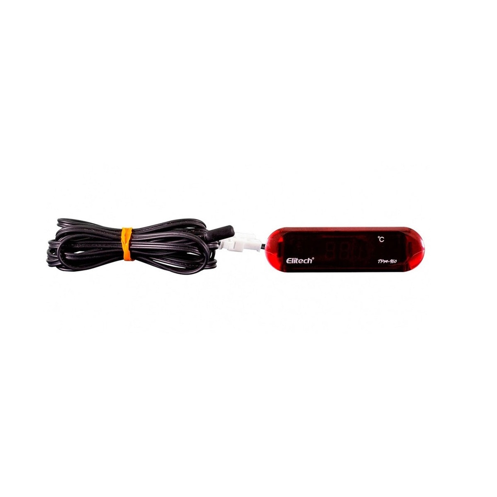Termometro Para Empotrar Digital Cuadrado -50 A 120ºc Tpm-960 Elitech