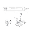 Bomba Drenaje 12 Lts/Hr   Altura 10Mts 54Kbtu 220V/1F Mini Agua  Aspen