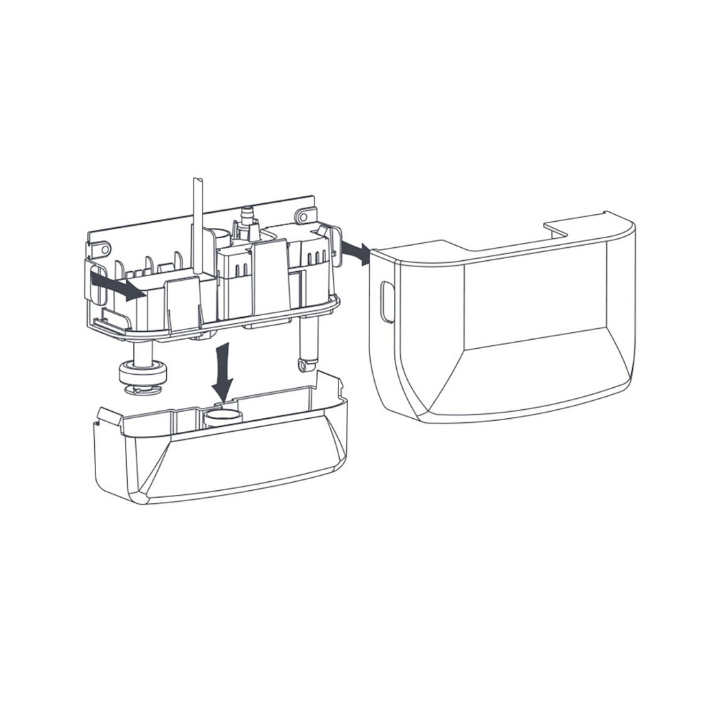 Bomba Drenaje 12 Lts/Hr   Altura 10Mts 54Kbtu 220V/1F Mini Blanc  Aspen