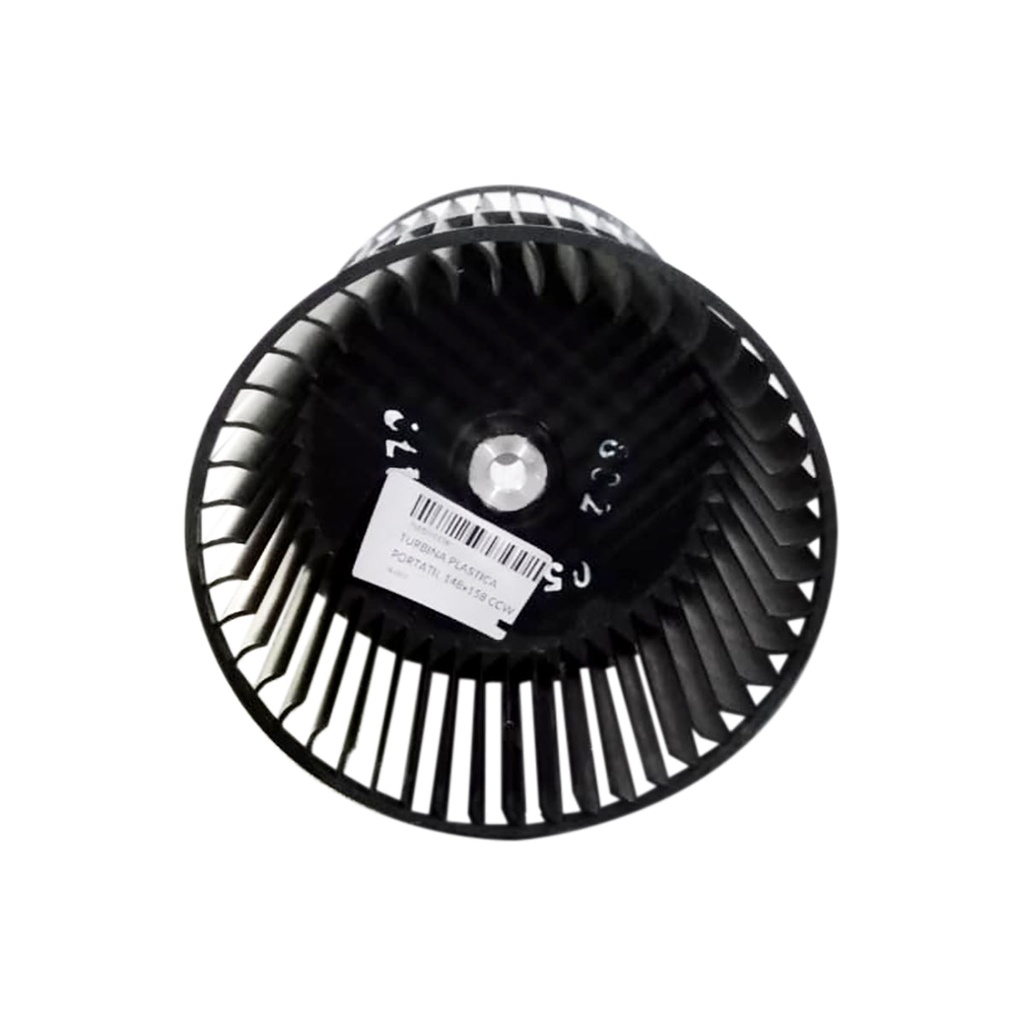 TURBINA PLASTICA PORTATIL 148x158 CCW*