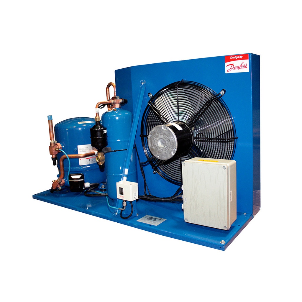 UNIDAD COND. 2.5HP HERM. R22/R134/R404/R507 A-M-B 220V/3F OP-HJZ028D20Q DANFOSS