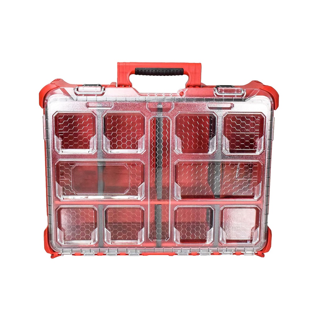 Caja Organizador De Partes  11 Compartimientos Milwaukee