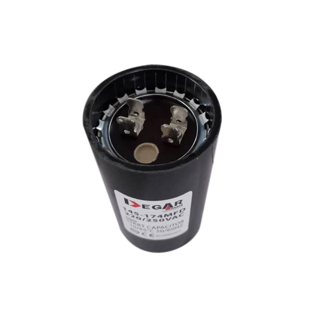 CAPACITOR DE ARRANQUE 145-175 MFD 220VAC