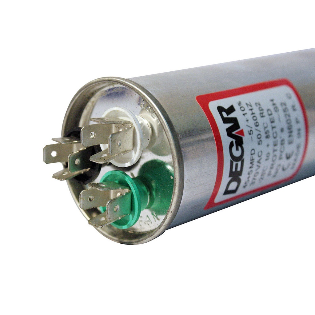 Capacitor De Marcha 20+5Mfd 370Vac