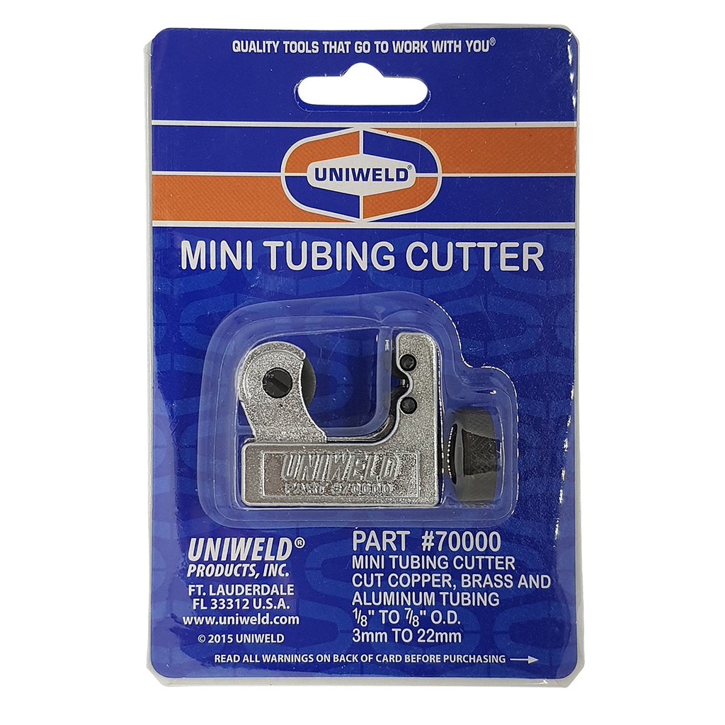 Corta Tubo Pequeño 1/8" A 7/8" 70000 Uniweld