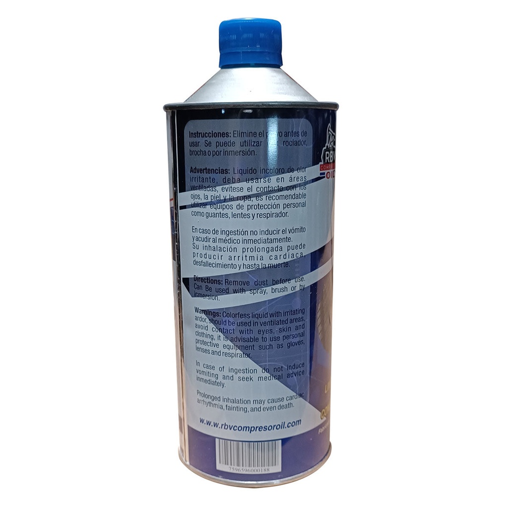 Deshidratante Dieletrico 1Kg Lata Rbv