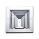 Difusor Aluminio A 3V Sin Control 10" X 10"   Venas Curva