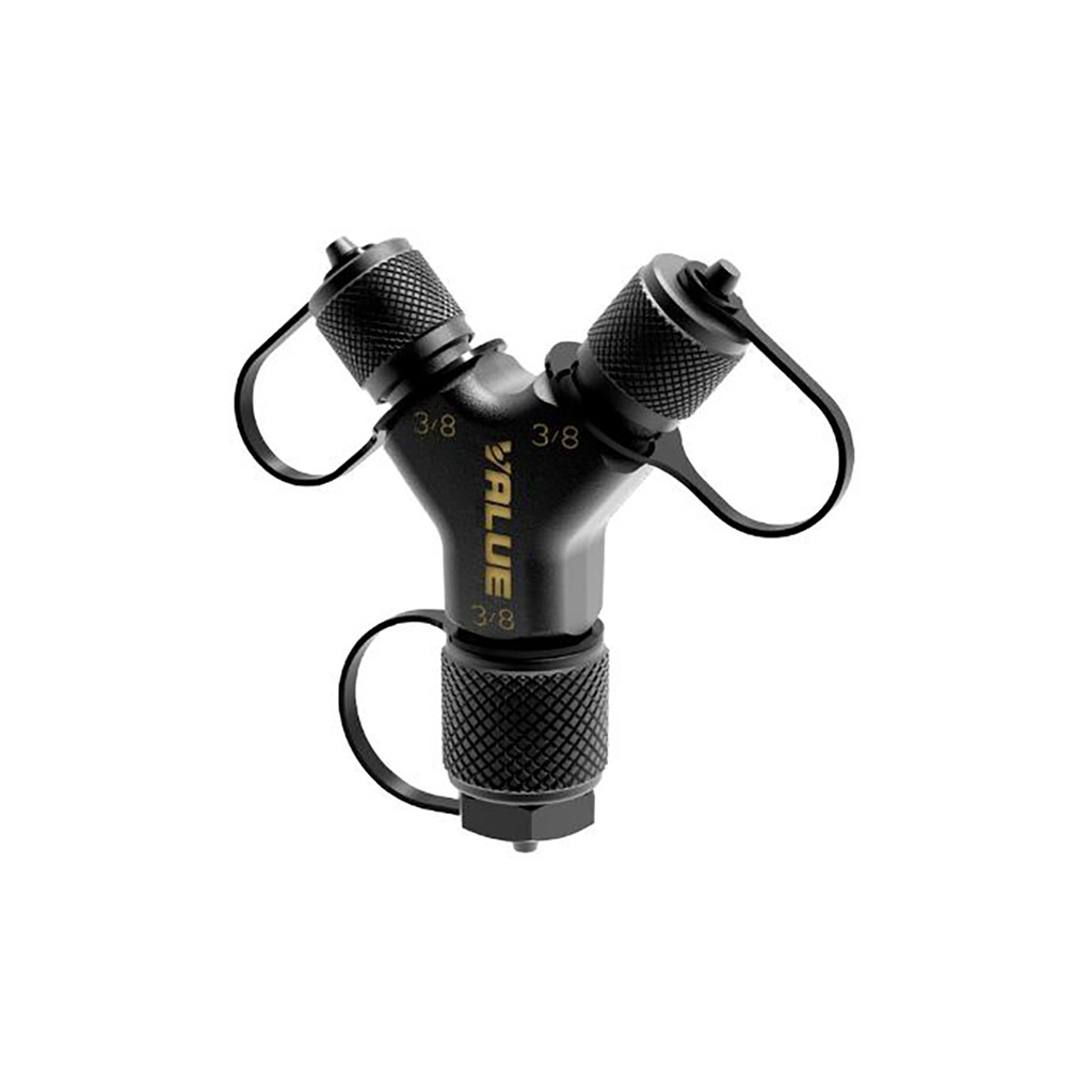 ADAPTADOR MANGUERA VACIO 3/8*3/8*3/8 VRF1028 VALUE