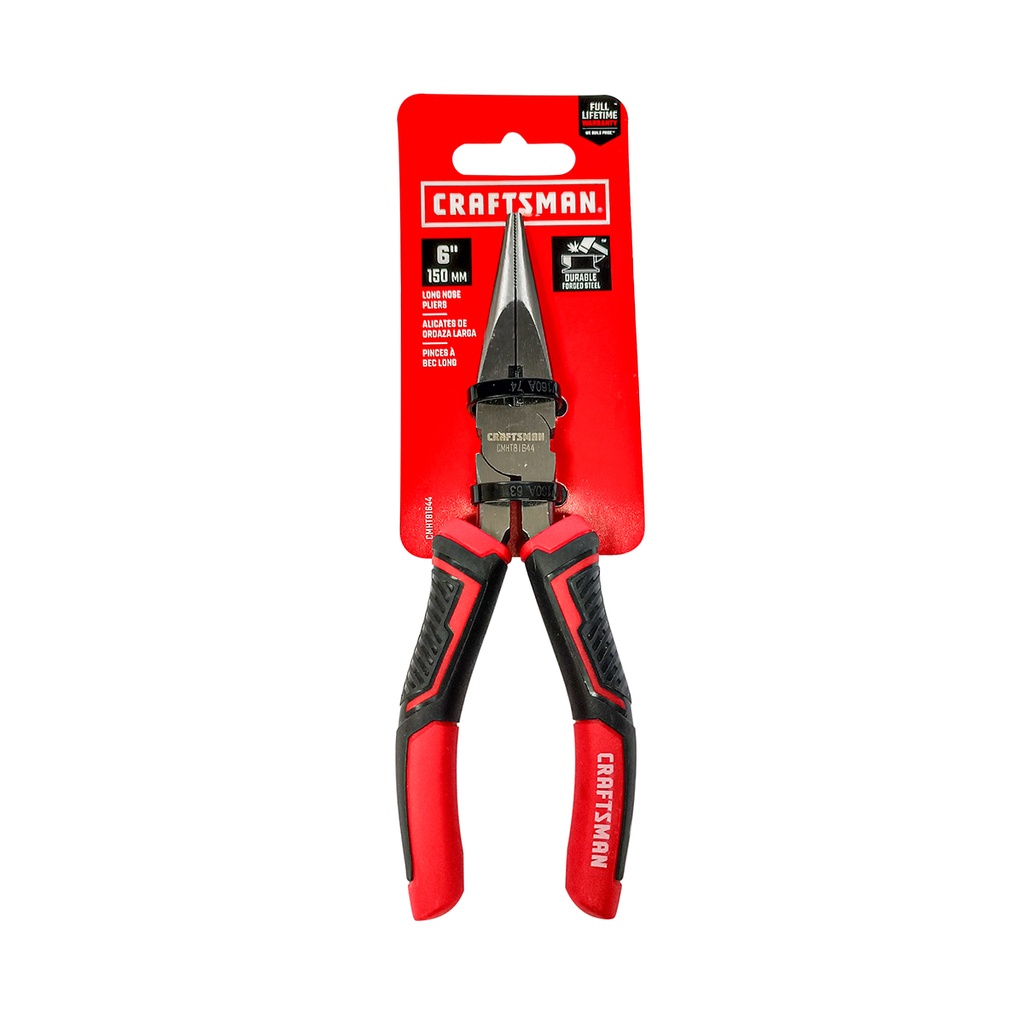 ALICATE  6" DE PUNTA LARGA CRAFTSMAN*