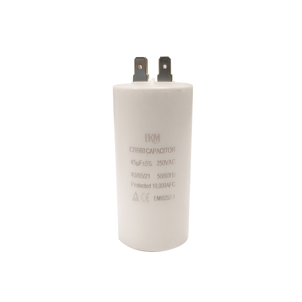CAPACITOR DE BOMA DE AGUA 45MFD 250VAC*
