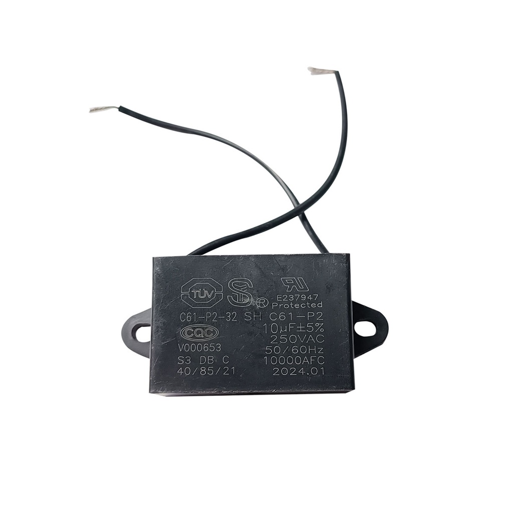 CAPACITOR DE MARCHA 10MFD 250VAC*