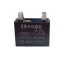 CAPACITOR DE MARCHA 2.5MFD 450VAC
