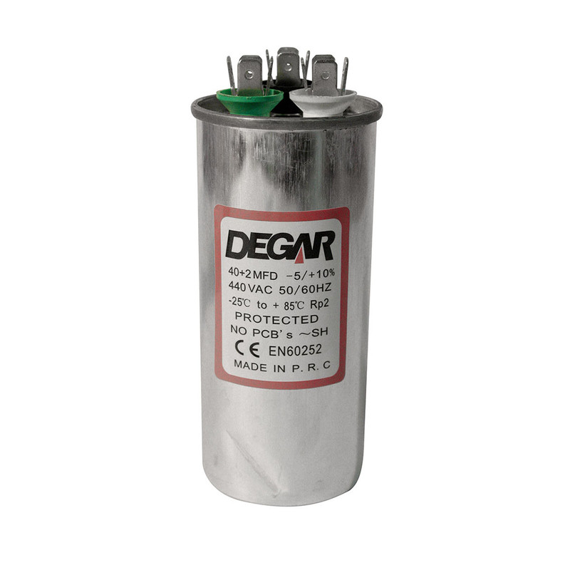 CAPACITOR DE MARCHA 40+2 MFD 440VAC*