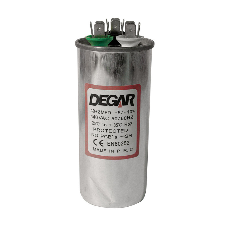CAPACITOR DE MARCHA 40+5 MFD 440VAC*