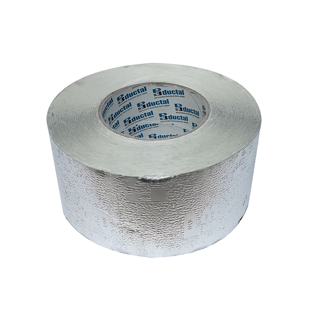 CINTA ADHESIVA ALUMINIO GOFRADO  3"x50yd P3