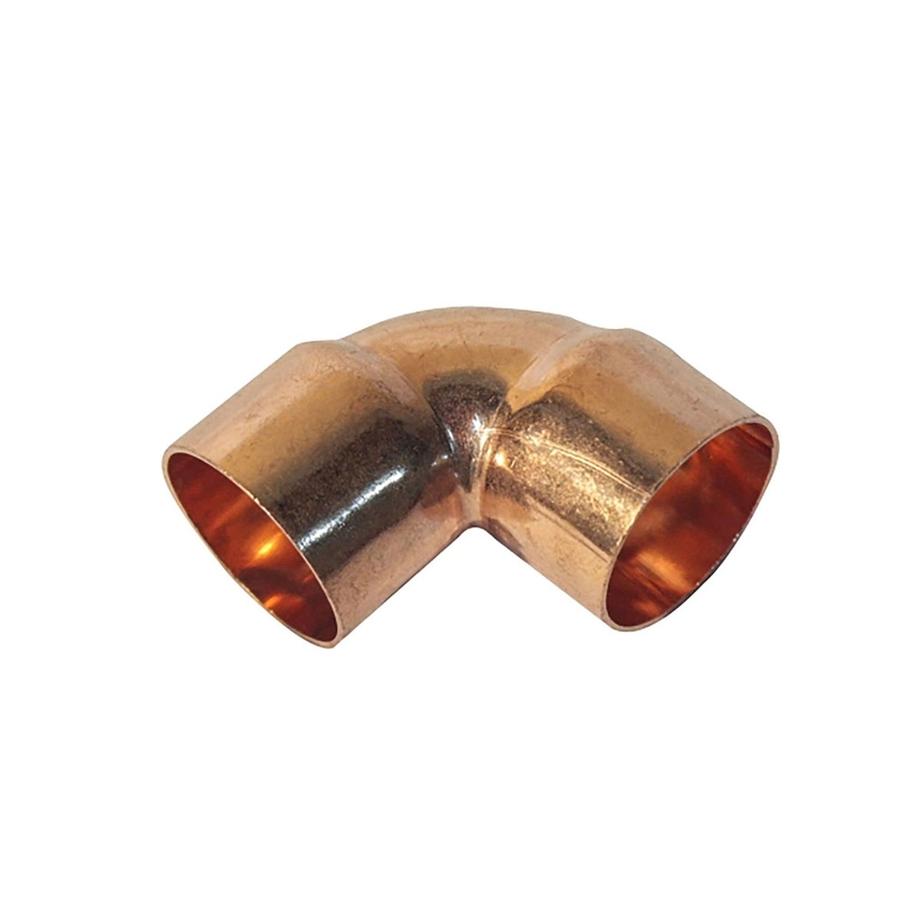 CODO SOLDABLE DE COBRE 1 1/8" 90°