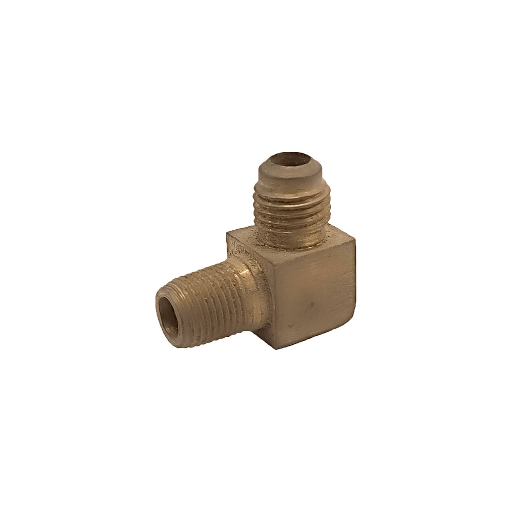 CONECTOR CURVO 1/4"NPT x 1/4"FLER 49-FP-04*04*