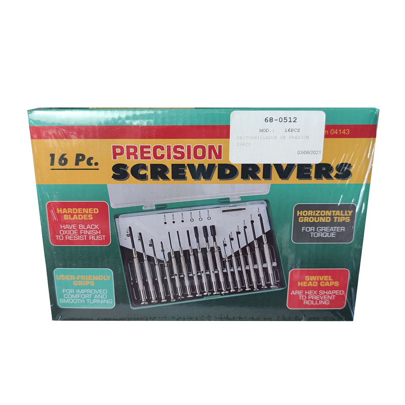 DESTORNILLADOR DE PRESION 16PCS*