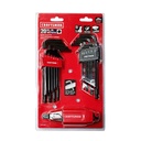 LLAVES ALLEN  C/PALANCA 20PZAS CRAFTSMAN*