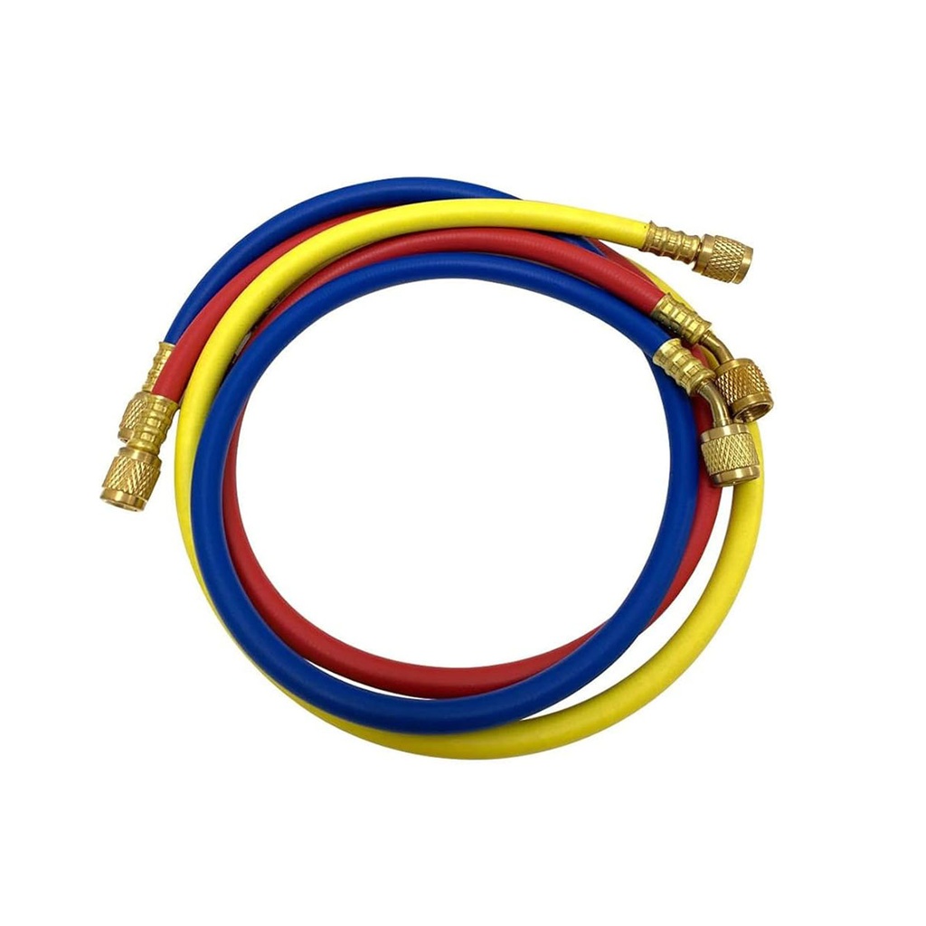MANGUERAS MANOMETRO 3PZAS  4000 PSI  91cm R410 C/CONECTOR