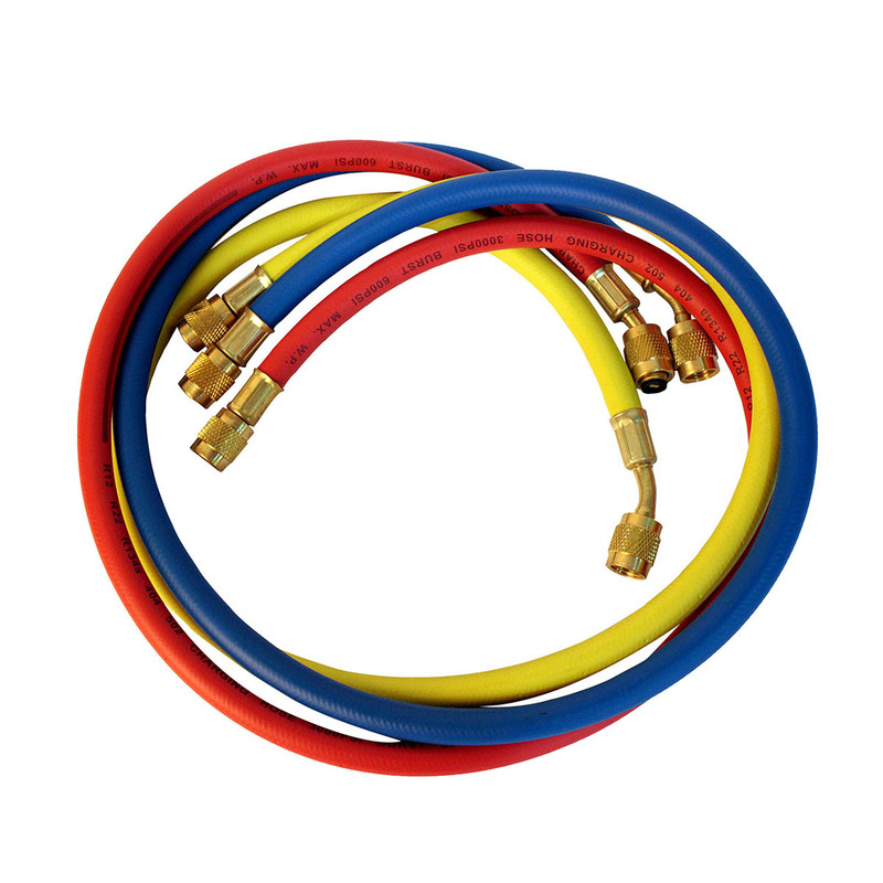 MANGUERAS MANOMETRO TRES 3000 PSI R22/R134/R404  90cm/36"