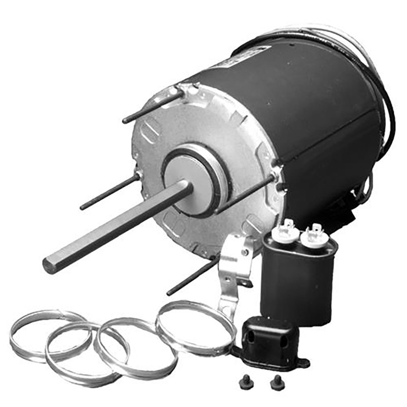 MOTOR 1E 1/2HP 825RPM OPEN 48Y 220V/1F 7041 NIDEC*