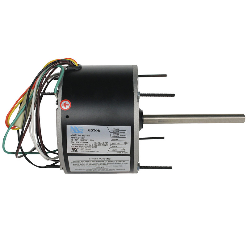 MOTOR 1E 1/6HP 1075RPM 220V/1F   1859  MG 