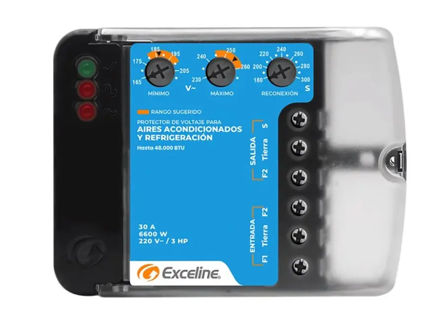 PROTECTOR A/A REGLETA-REGLETA AJUST. 36MBTU 220V/1F GSM-R220B/3 GENTE