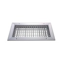 REJILLA SUMINISTRO 14"x 6" DOBLE DEF. S/C