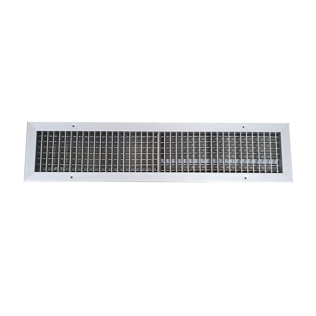 REJILLA SUMINISTRO 32"x06" DOBLE DEF. S/C
