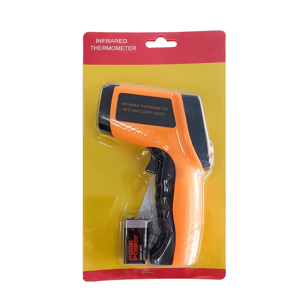 TERMOMETRO LASER TIPO PISTOLA (-30 +550) 