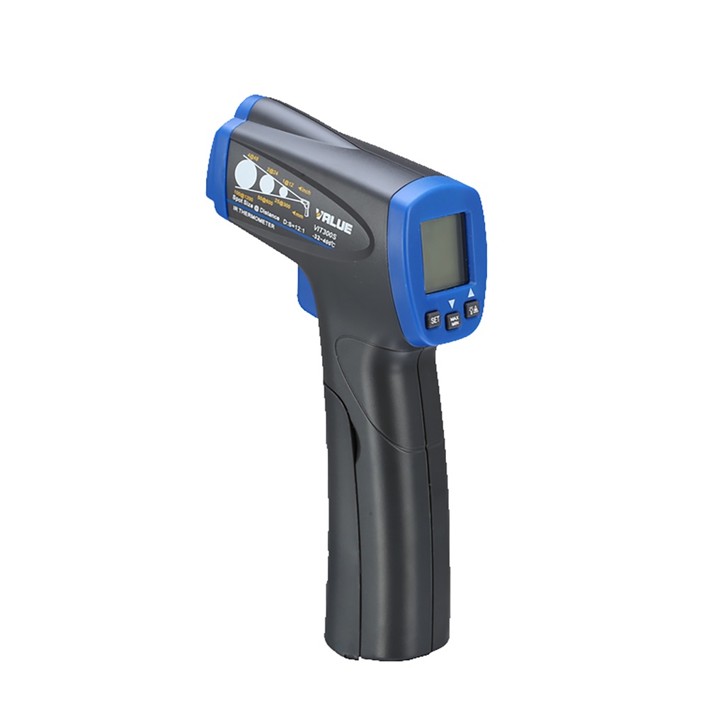 TERMOMETRO LASER TIPO PISTOLA (-32A400ºC) VIT300S  VALUE 