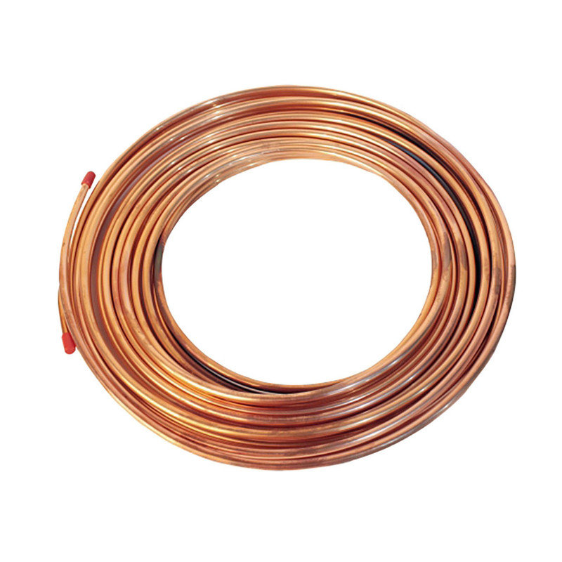 TUBERIA COBRE FLEXIBLE A 1/8" metro*