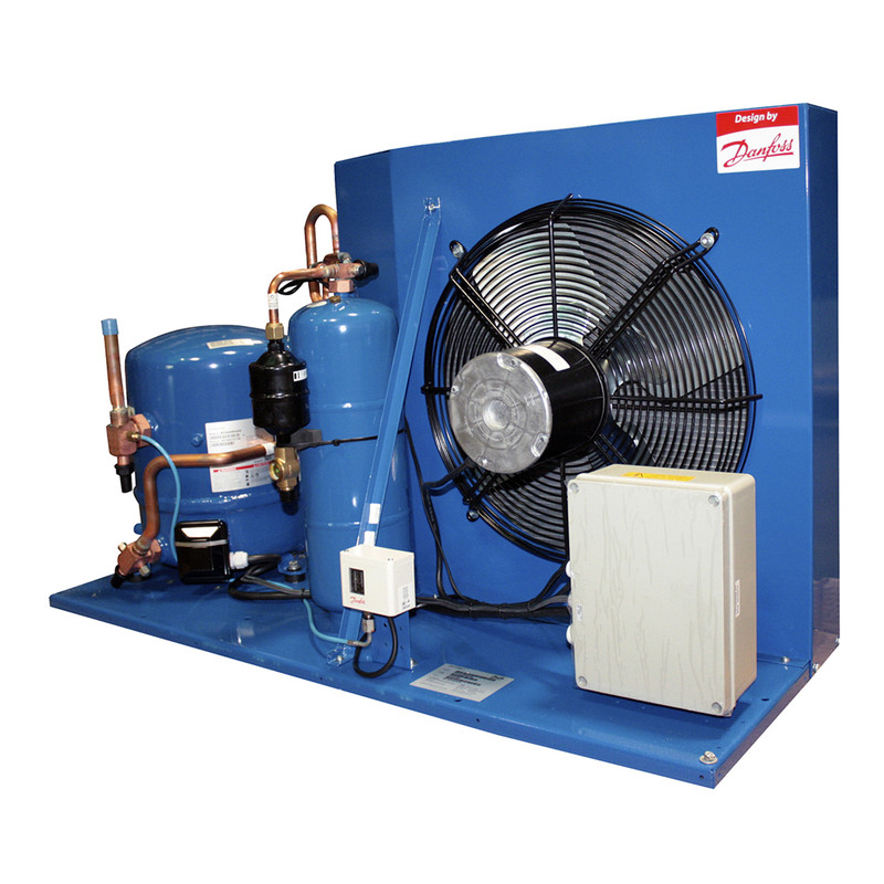 UNIDAD COND. 5.5HP R22/R134/R404/R507 A-M-B 220V/1F OP-HJZ064D39N DANFOSS