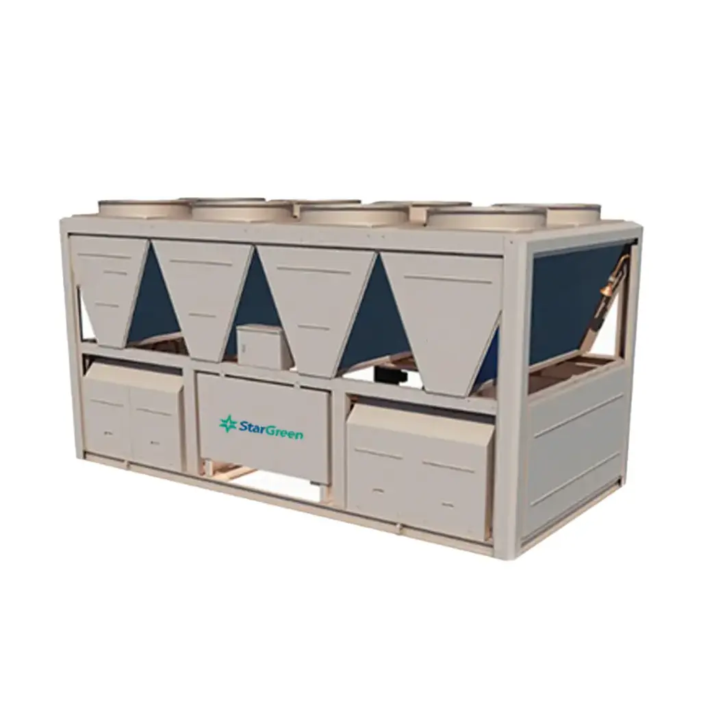 CHILLER ENFRIADO POR AIRE 150TON COMPRESOR SCROLL DANFOSS  R410A 440V/3F  RCAE150HA22 STARGREEN  
