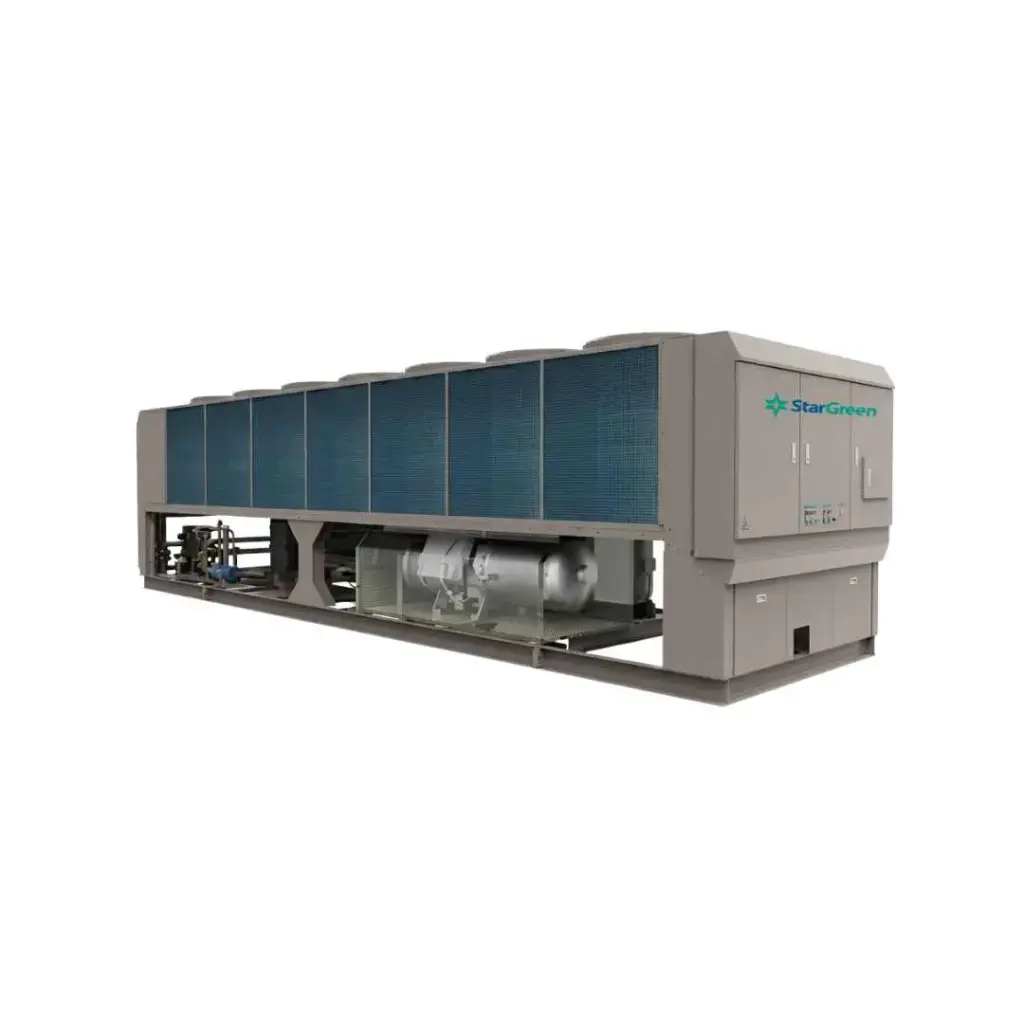 CHILLER ENFRIADO POR AIRE 140TON COMPRESOR  TORNILLO INVERTER R134A 460V/3F  SCAF140HV STARGREEN   