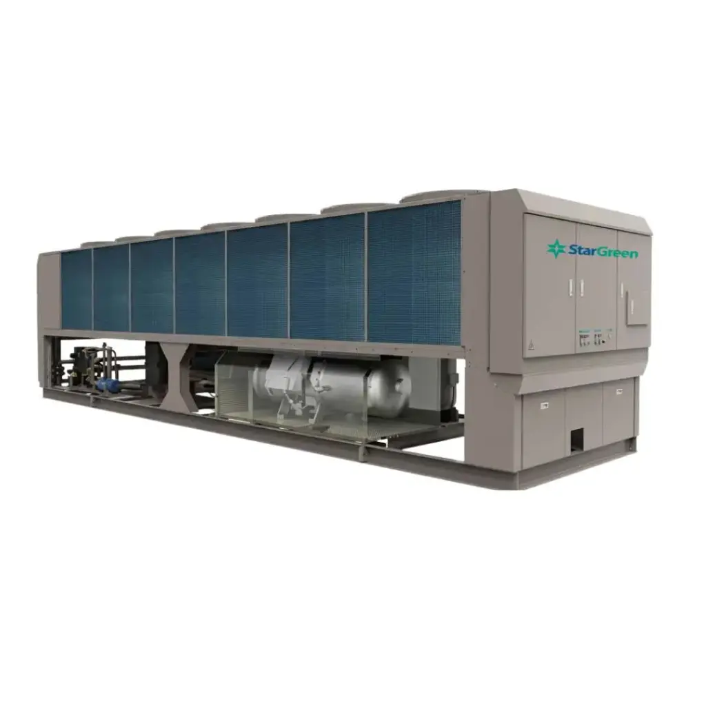 CHILLER ENFRIADO POR AIRE 450TON COMPRESOR TORNILLO INVERTER R134A 460V/3F  SCAF450HVD STARGREEN   